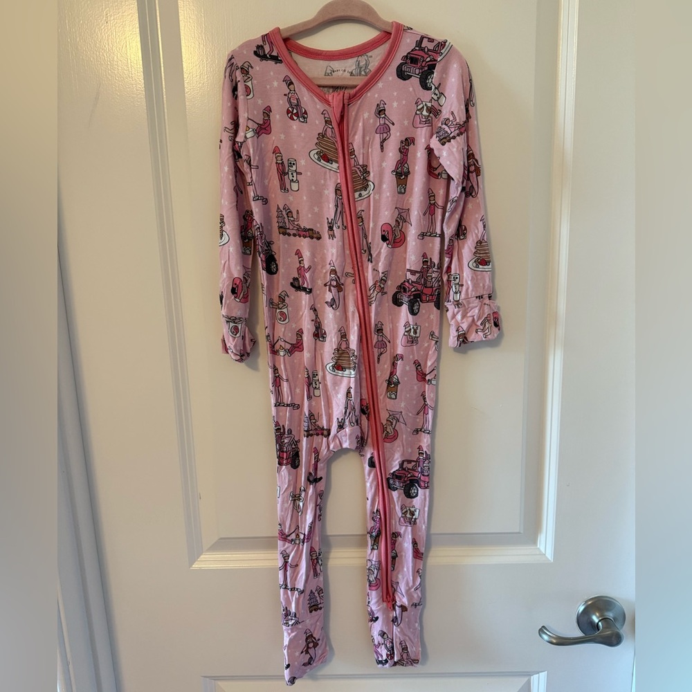 Pink 2T Elf on the Shelf Zippy Pajamas